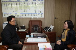 산본간호학원장 방문 접견