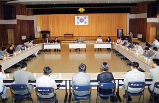 경북도청 공무원 접견