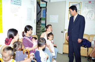 병.의원 집단폐업에 따른 보건소 순시