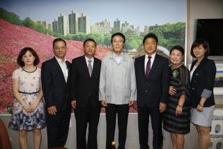 부곡중앙고교 관계장 접견