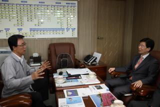 지방 병무청장 방문