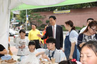 대한민국 독서대전 행사 현장 관계자 격려