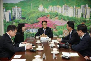 중국 린이시 신기술개발국장 방문