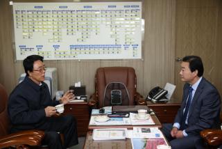 울릉군수 방문 접견