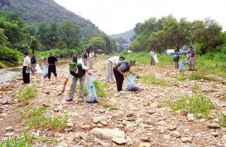 새마을 지도자 환경정화 운동