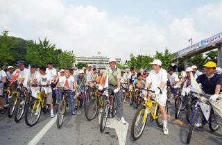 제55주년 광복절 기념 통일 자전거 대행진