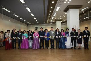 군포시 꽃예술연합회 전시회