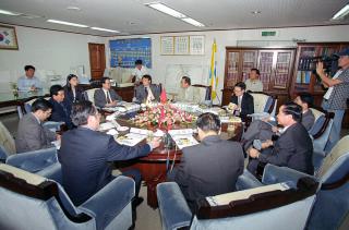 중국 인사부 군포시방문 접견