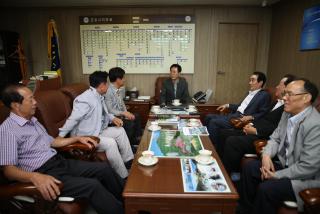 노동계인사 방문 간담회