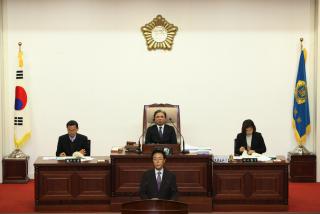 215회 군포시의회 2차 정례회(1차본회의)