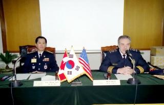 해외자매단체 벨빌,클락스빌시 경찰서 방문