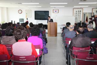 수봉노인대학 졸업식