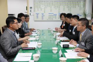 중국 린이시 교육국 방문단 접견