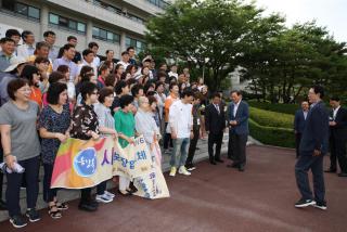 지역사회복지협의체 복지대회 격려