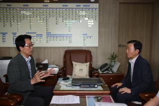 경인지방병무청장 방문 접견