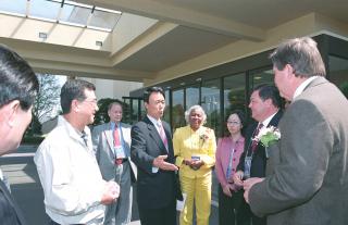 미국 클락스빌, 그랜트 카운티 사절단 ACC 견학