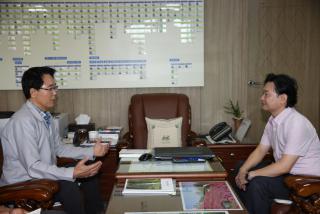 아침밥 인문학 강사 접견