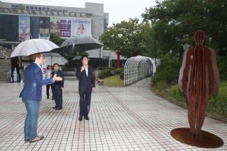 문화예술회관 야외설치 미술전