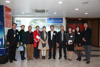 중국 사천성 중경시 강북구 인민정부 내방 접견