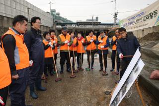 산본천 정화활동