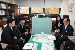 중국 호북성 천문시 공무원 방문단 접견