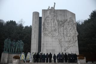 새해 현충탑 참배