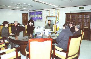 노노클럽 회장단 방문 접견