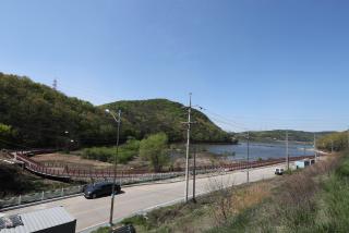 반월호수 산책로 조성 공사진행