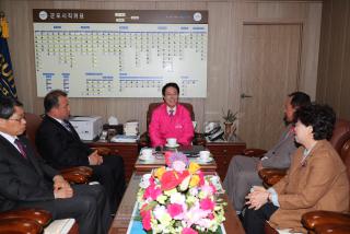 축하사절단 방문 접견