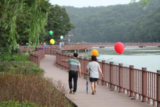 군포 대야호수 둘레길 준공식