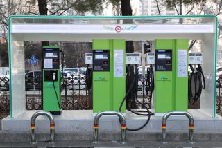 전기자동차 공공충전시설 개통식