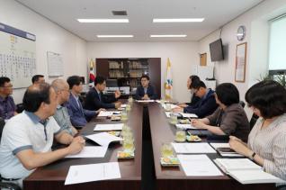 시장 취임에 따른 산하기관 방문