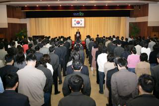 5월중 월례조회(꼭지점댄스 시범)