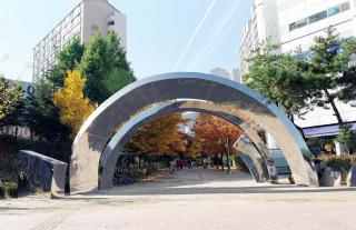 궁내동 문화의 거리 조형물