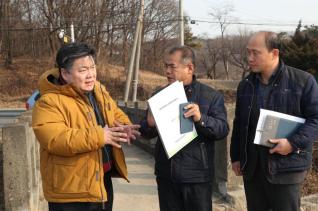 대야지구 및 송정지구 현장 점검