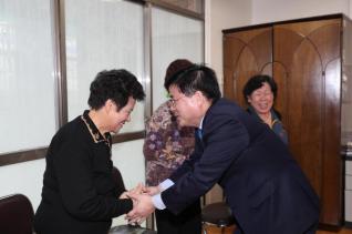 새해 오금동 경로당 방문