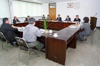 동방문 지역단체장들과 대화(군포1동)