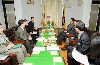 동방문 지역단체장들과 대화(오금동)