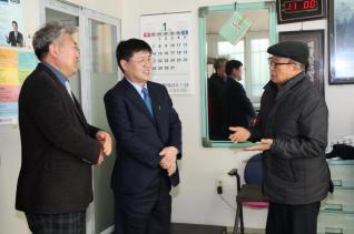 새해 군포2동 경로당 및 군포역전시장 방문