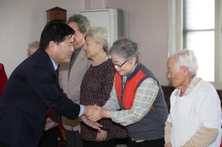 새해 광정동지역 경로당 방문