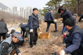 식목일 나무심기 행사