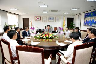 피겨스케이트 김연아 선수 방문 접견