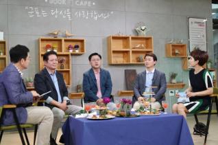 티브로드 인터뷰 촬영