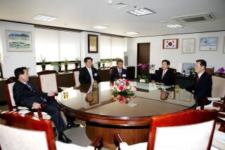 국내 자매단체 사절단 방문접견