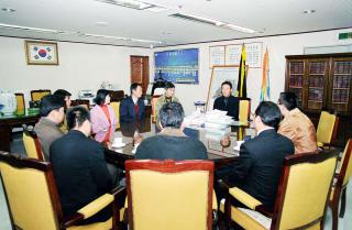 중국 JC 일행 방문 접견