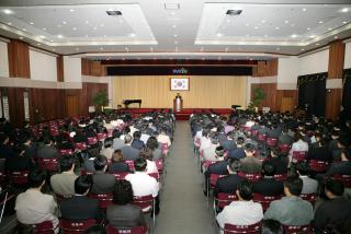 11월 월례조회 및 터치스크린 투표교육