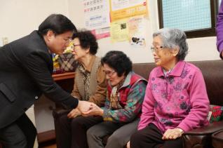 경로당 방문 신년인사