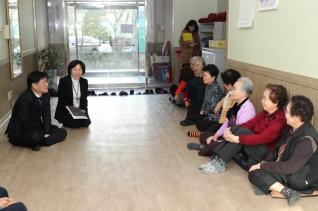 군포2동 경로당 방문 신년인사