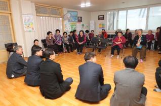 재궁동 경로당 방문 신년인사