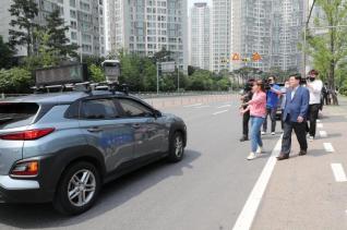 군포시장 한대희의 워킨토킹(지역방송 촬영)